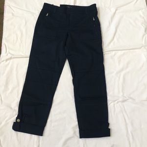 Tommy Hilfiger navy cropped pants